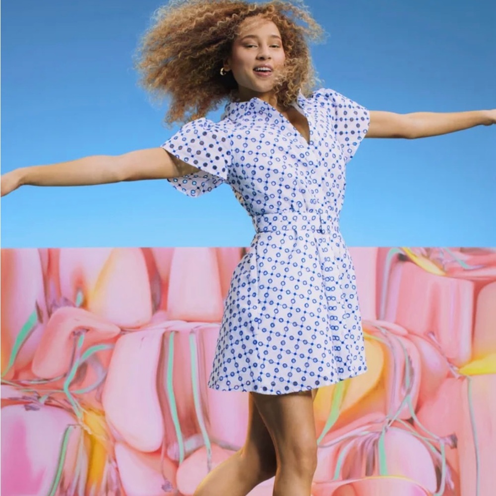 NWT Alexis for Target sold out blue tulip dress, size S!